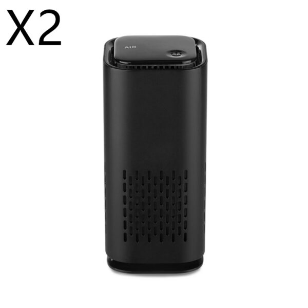 Spring New Arrival Mini Portable Car Air Purifiers With Usb Cable Charging Home Office HEPA Filter Car Air Purifier - Image 3