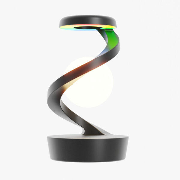 Rotating Moon Desk Lamp With Phone Wireless Charging – Sensor & Stepless Dimming - Image 10