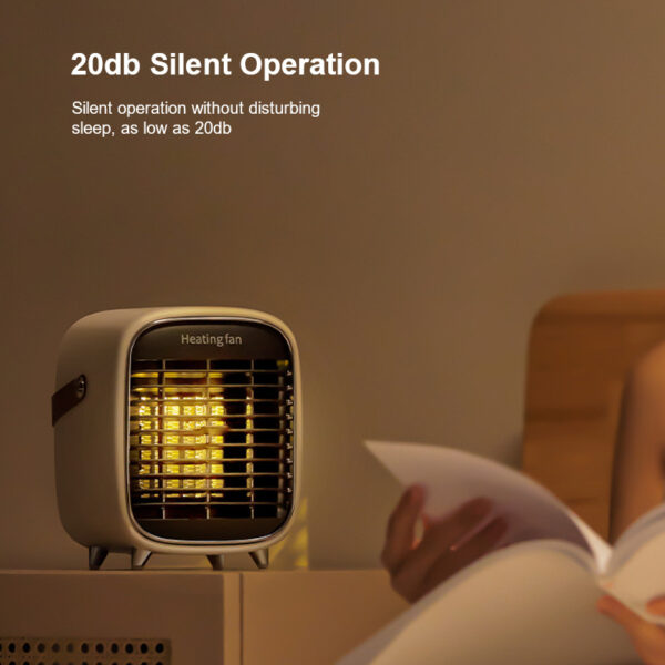 Office Small Electric Heaters Are Plugged In At Home - Image 3