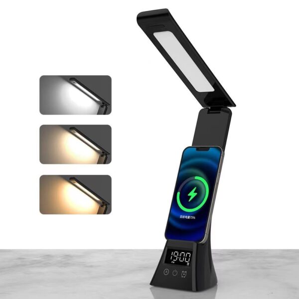 LED Smart Desk Lamp Wireless Charger – Fast Charging & Adjustable Lighting - Image 3