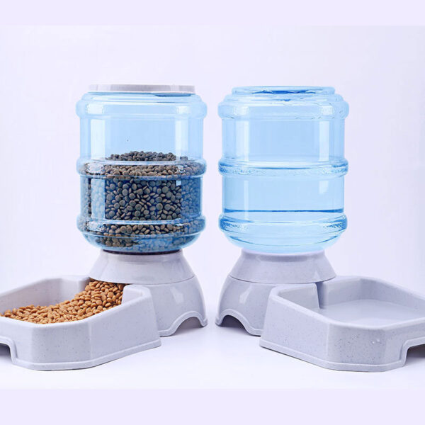 Automatic Pet Feeder & Water Fountain – 2-in-1 Bowl - Image 3