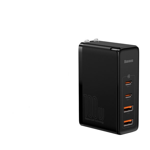 100W GaN Charger Four-Port Fast Mobile Adapter - Image 2