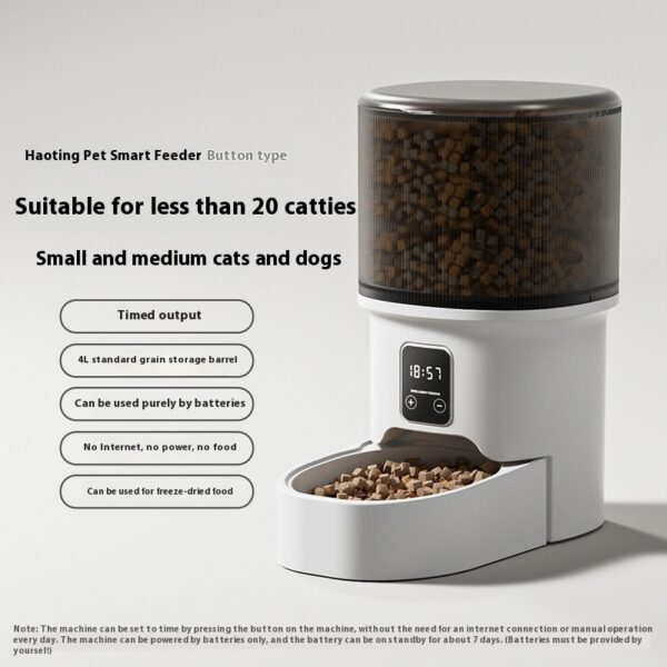 Pet Feeder – Automatic 4L Smart Feeding Device - Image 4