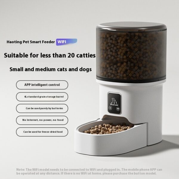 Pet Feeder – Automatic 4L Smart Feeding Device - Image 2