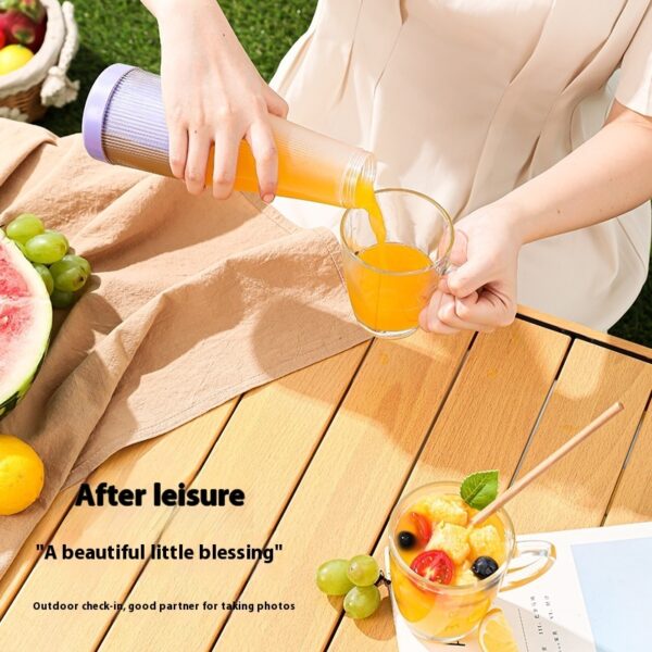 Portable Juicer Blender – 400ML Electric Mixer - Image 7