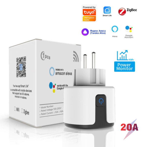 Smart Socket with Power Meter & Relay Control - Image 4