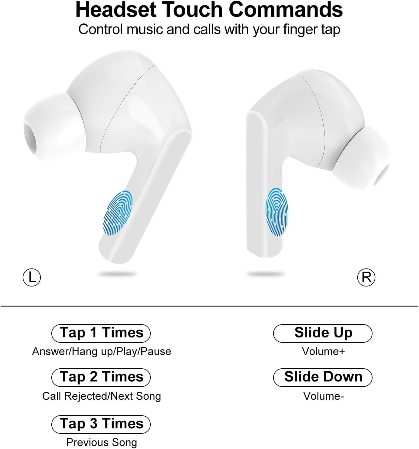 Wireless Earbuds with ANC Noise Canceling - Image 3