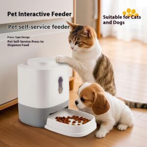 Automatic Pet Feeder Press Toy