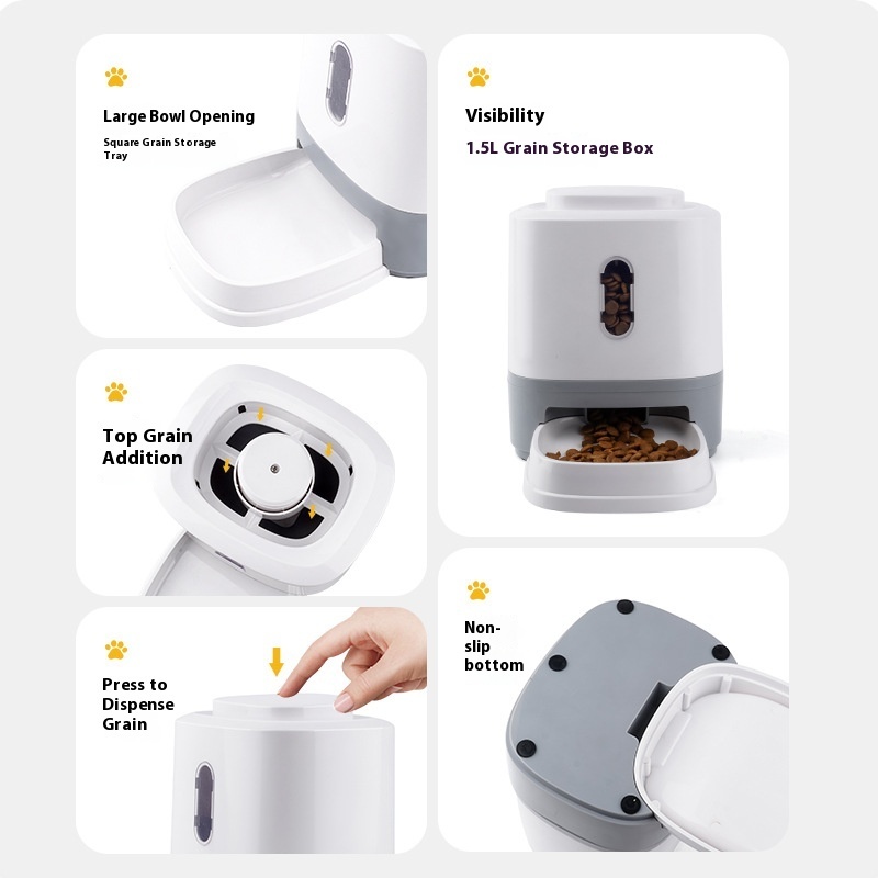 Automatic Pet Feeder Press Toy - Image 3