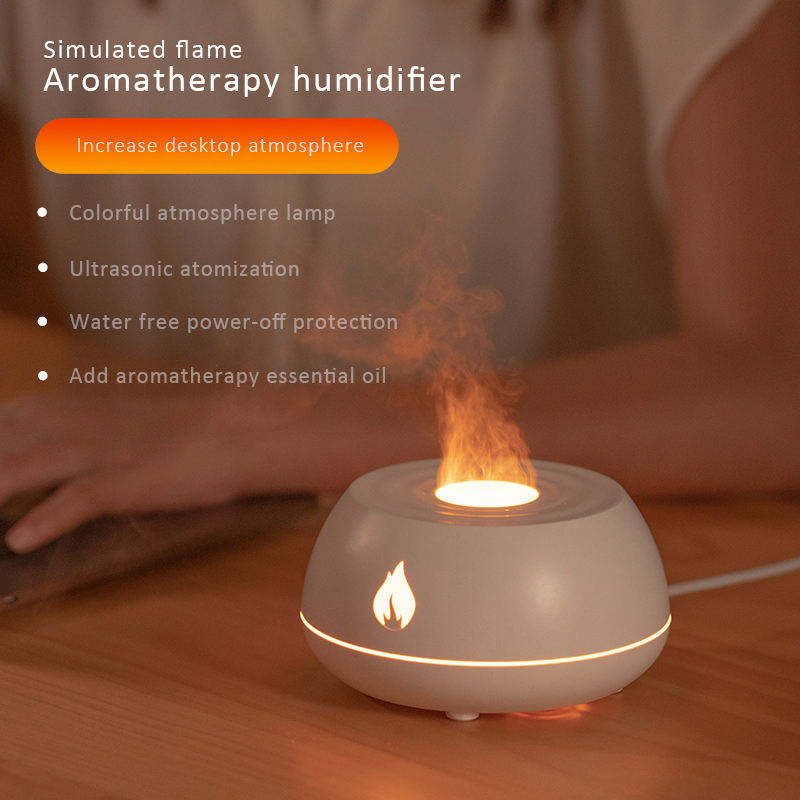 Flame Humidifier Aromatherapy Diffuser 130ML - Image 5