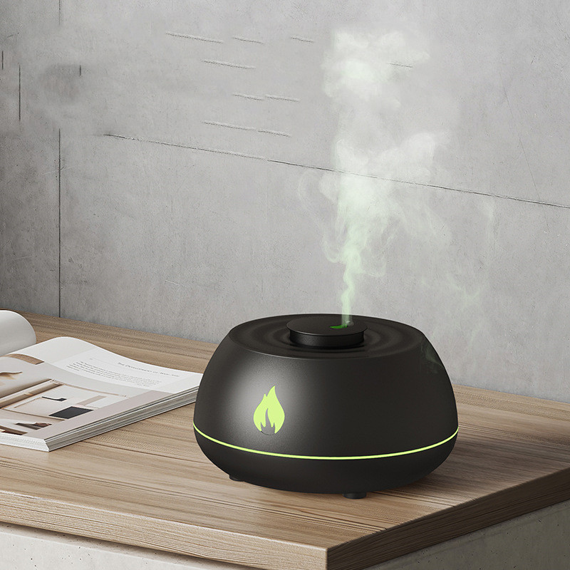 Flame Humidifier Aromatherapy Diffuser 130ML - Image 2