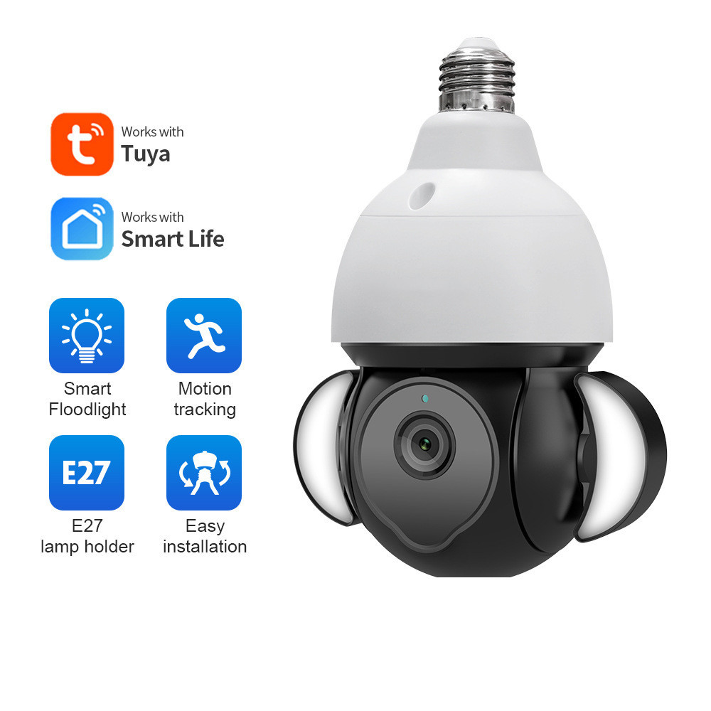 Bulb Camera 5MP HD WiFi Security - Image 2