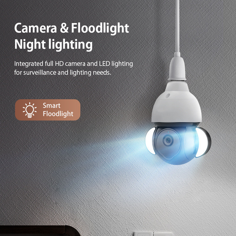 Bulb Camera 5MP HD WiFi Security - Image 3